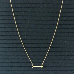 Stella and Dot, On the Mark necklace, gold vermeil